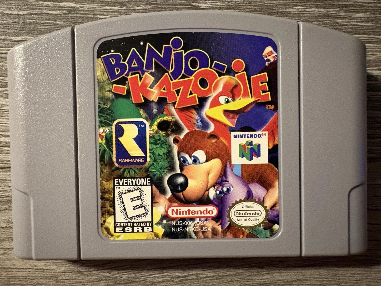 Banjo-Kazooie N64 CIB Complete in Box Nintendo 64 Tested Authentic