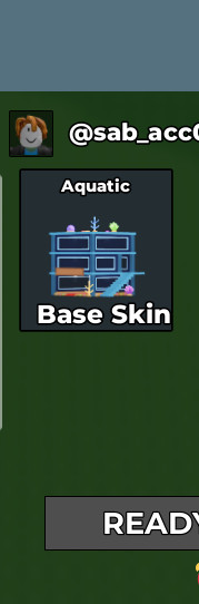 Steal A Brainrot | Aquatic Base | Base Skin