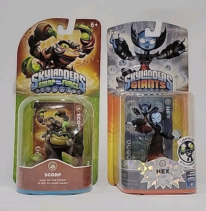 Skylanders Swap Force Scorp & Giants Hex, Activision