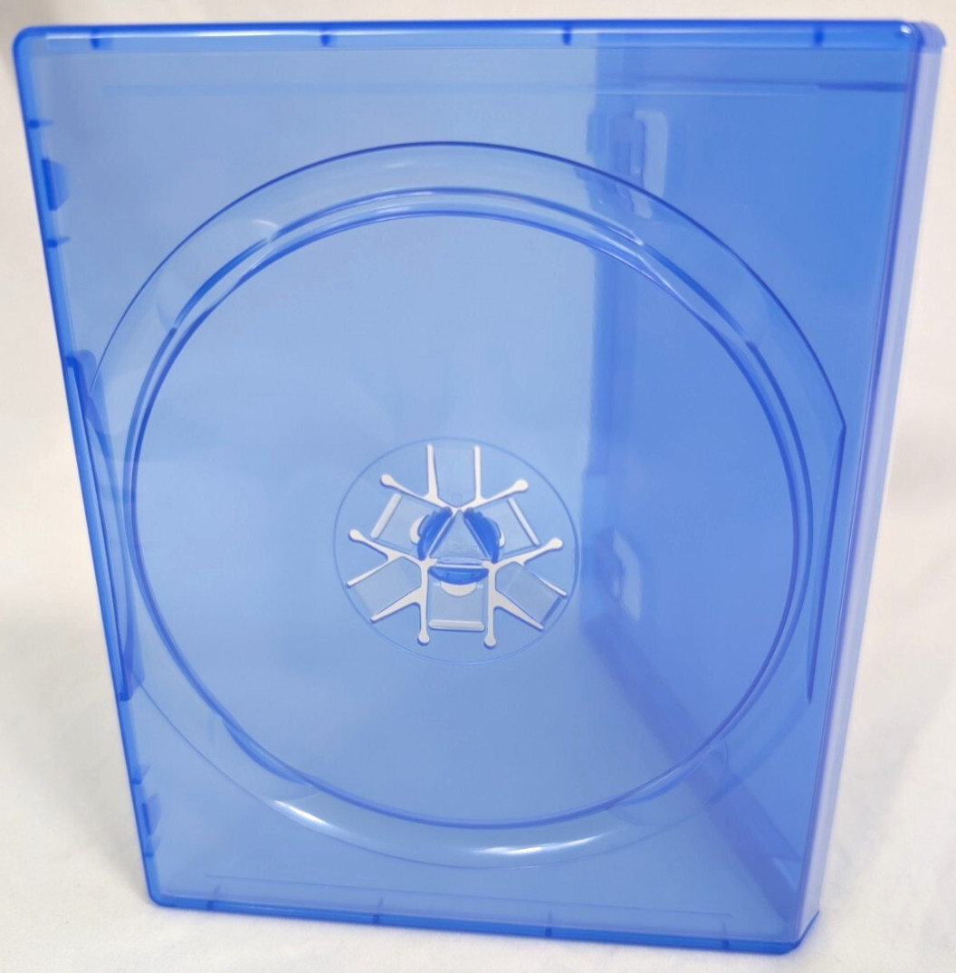 5 x NEW GENUINE Sony Playstation 4 PS4 Replacement Game Cases BLUE OEM blu-ray