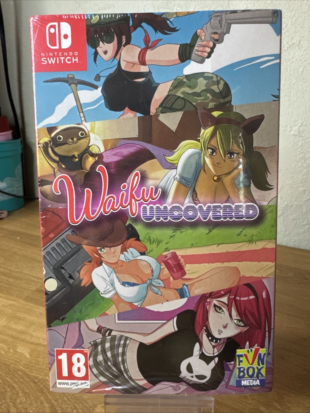 Waifu Uncovered Nintendo Switch PAL Region Free New & Sealed