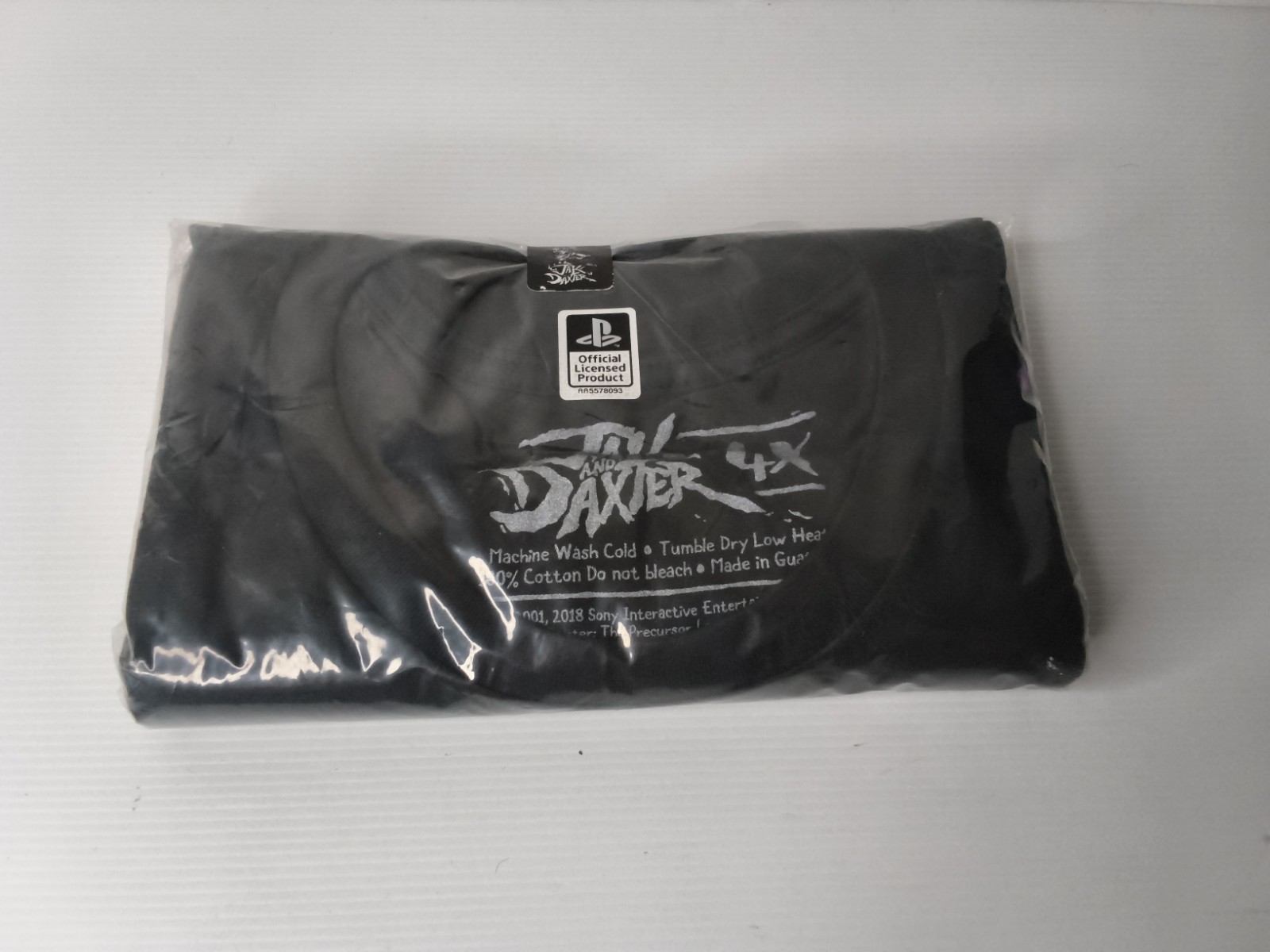 Rare Official Jak & Daxter Dark Jak T-Shirt 4X Limited Run Games Naughty Dog