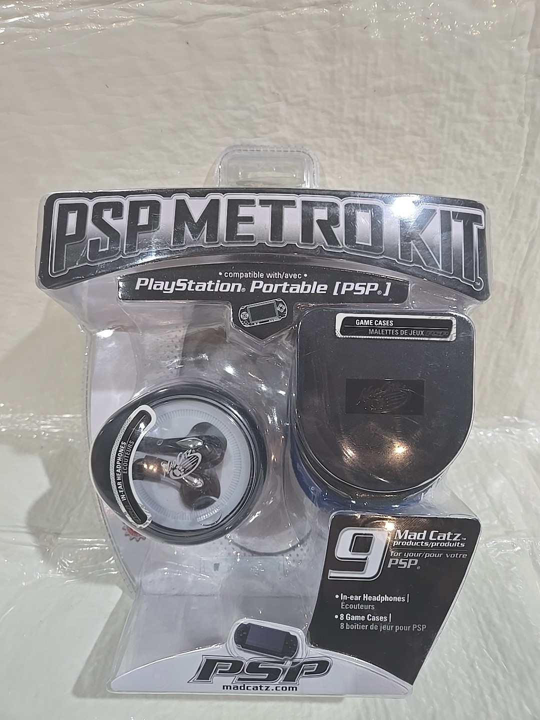 PSP Metro Kit – MadCatz Accessory Bundle Sony PlayStation Portable New Sealed