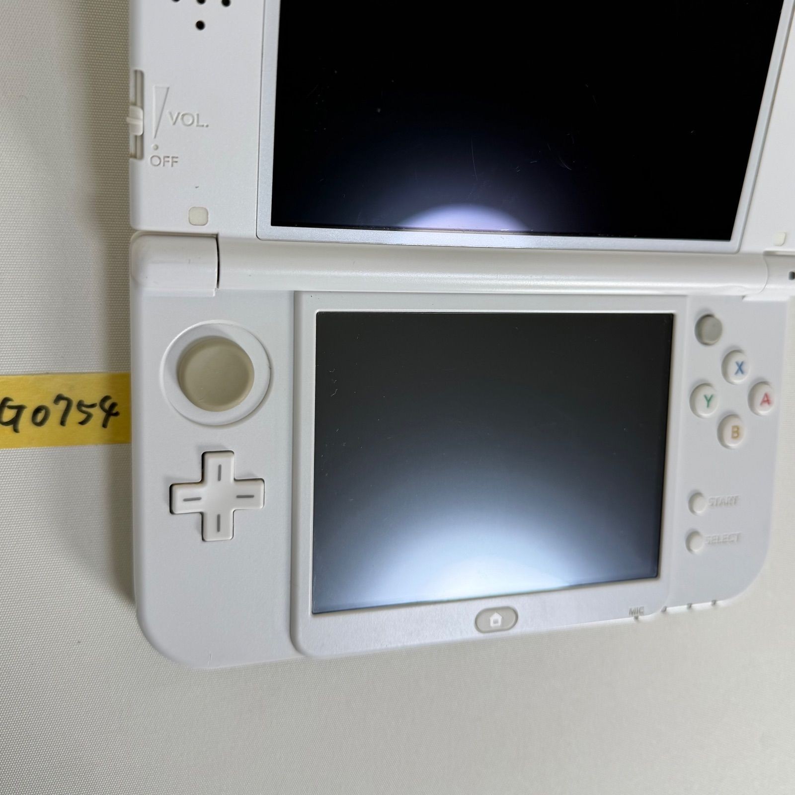 [ Dual IPS ] New Nintendo 3DS LL XL Pearl White Console Only No Stylus #54