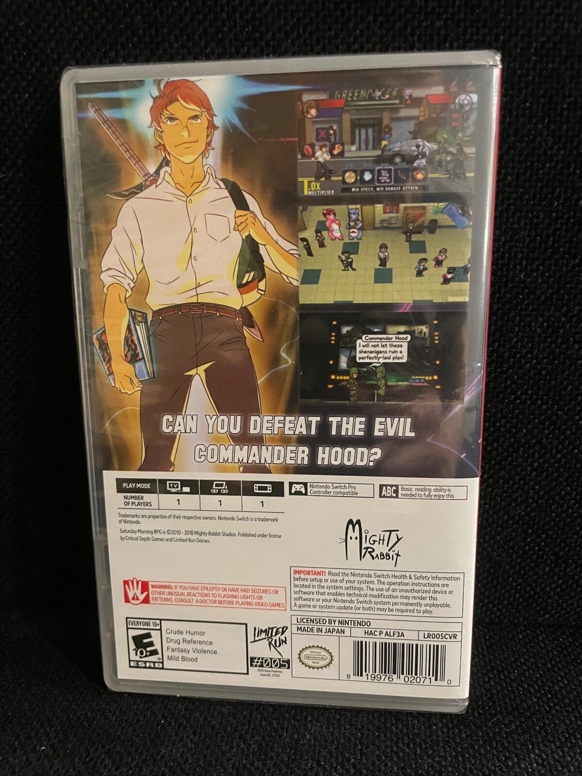 Saturday Morning RPG (Nintendo Switch, 2018, LRG #5) – New