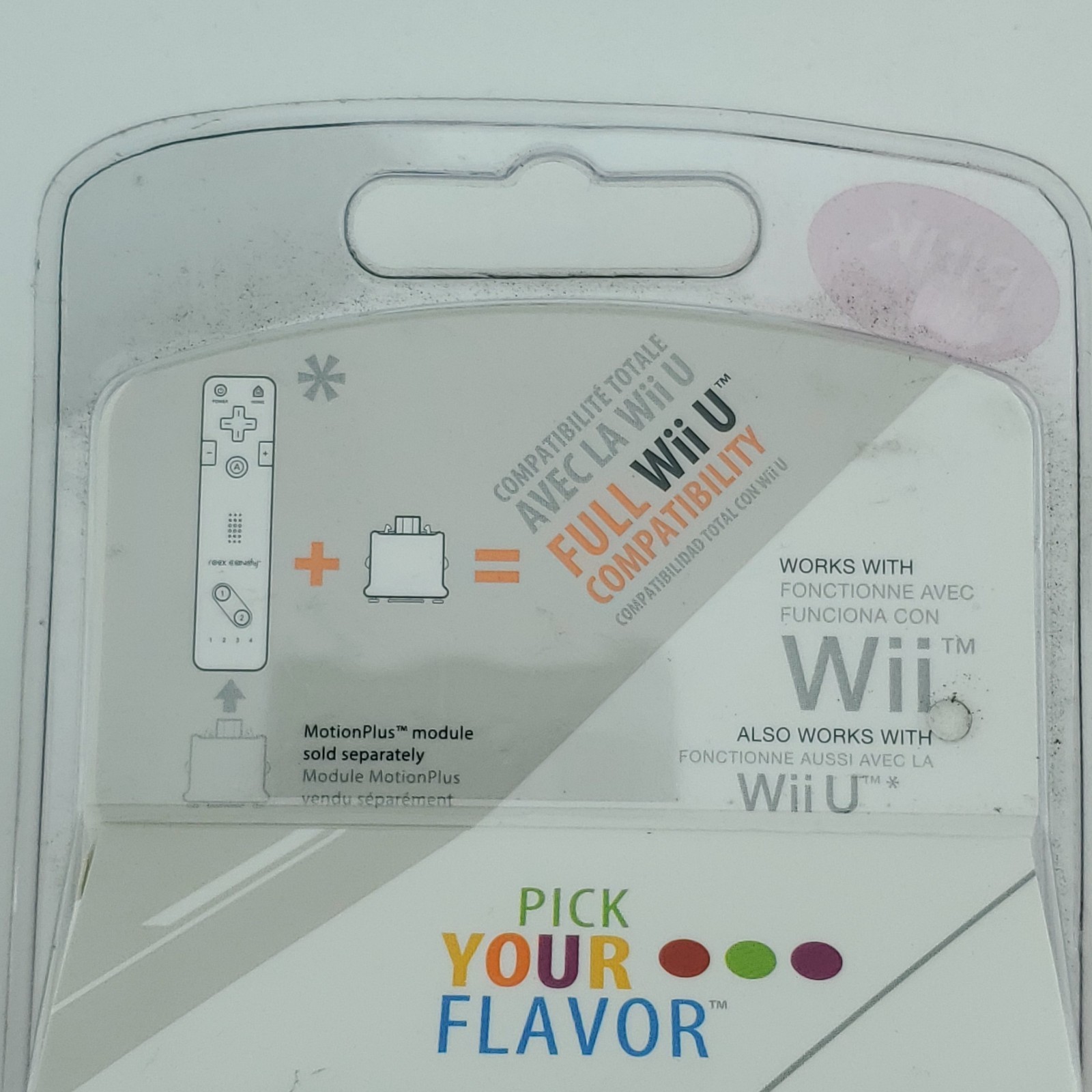 PDP 8560PK v4.0 Rock Candy Pink Palooza Gesture Controller for Wii / Wii U New