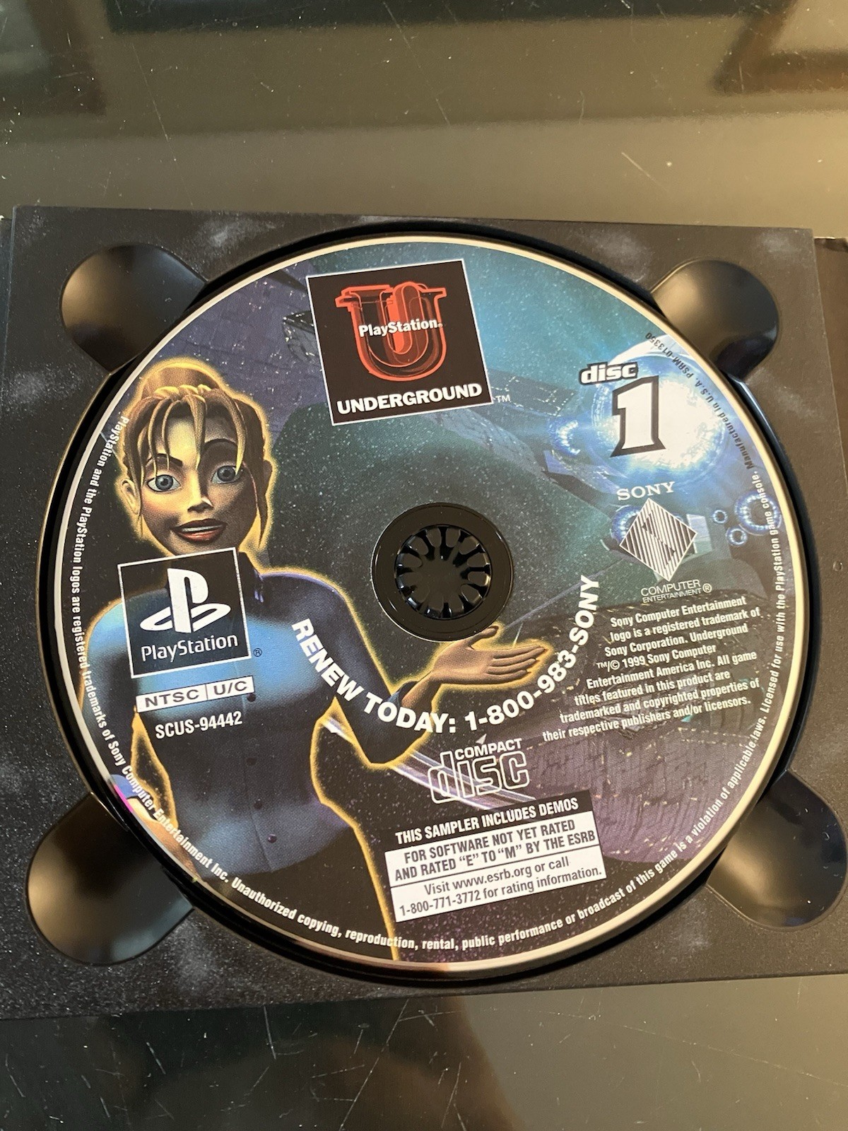 PlayStation Underground V 3.2 E3 In LA Demo Discs
