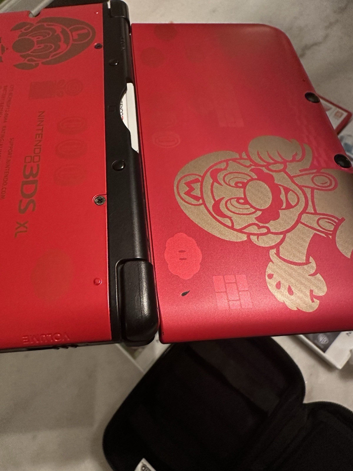 Nintendo 3DS XL Black Handheld System Wi-Fi Capability