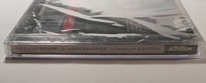 MECHWARRIOR 2 MERCENARIES TITANIUM EDITION SEALED CD PC GAME BATTLETECH