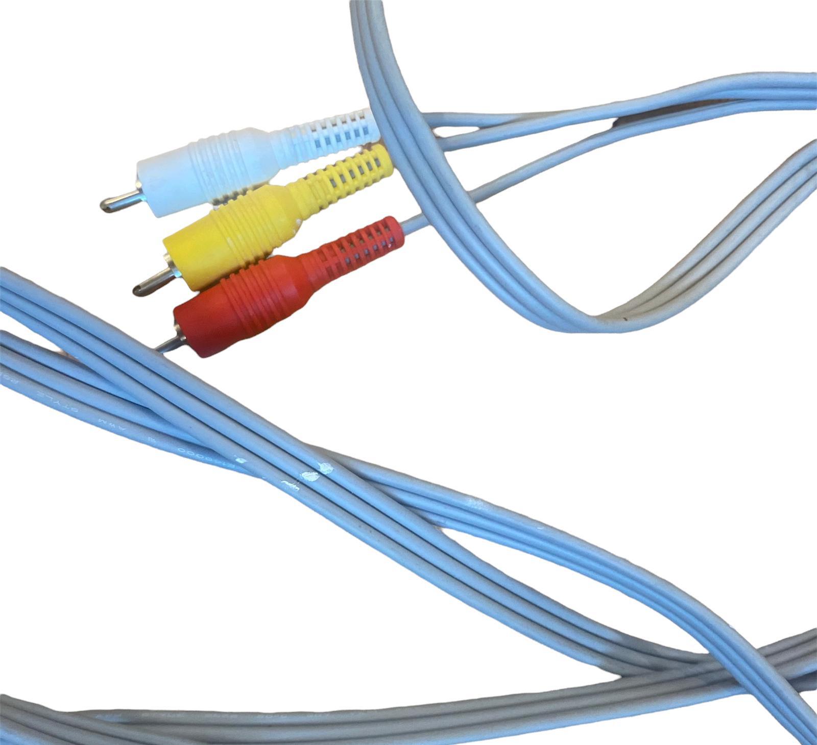 6ft AV Audio Video Composite Stereo RCA Cable Composite Cord for Nintendo Wii U