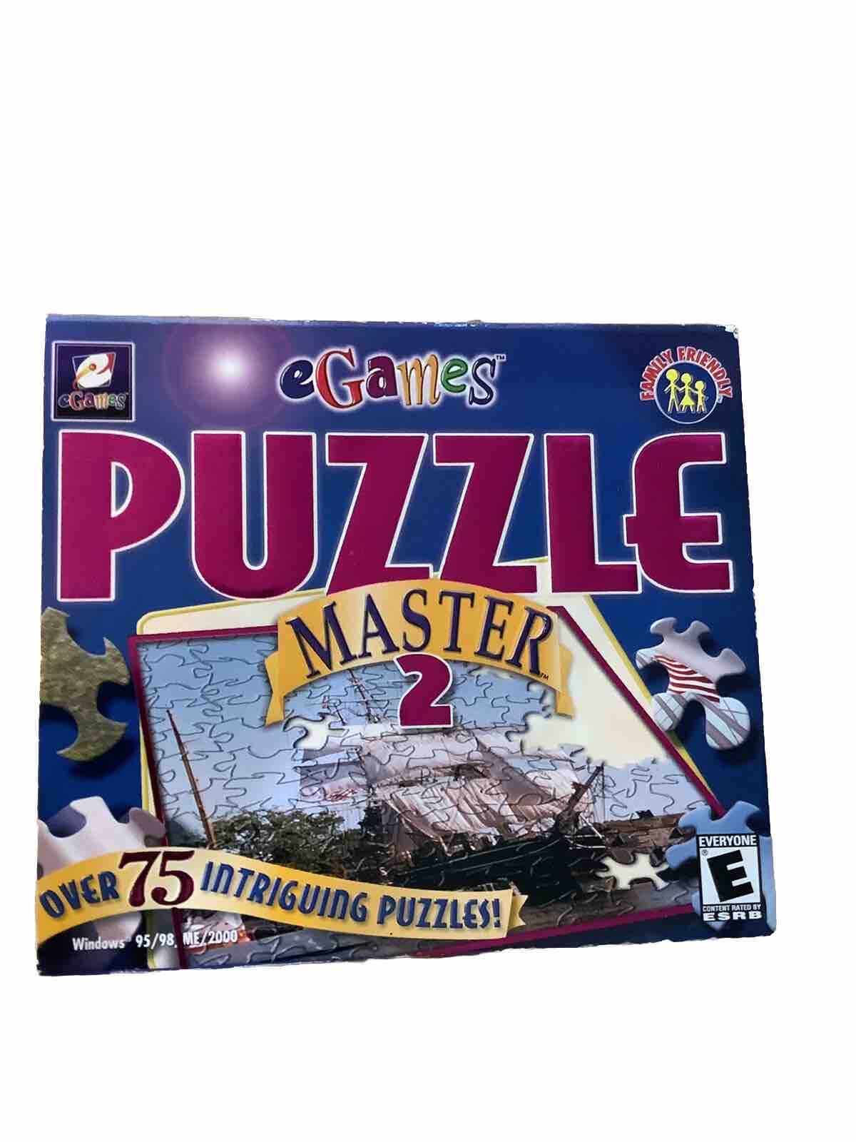 Puzzle Master 2 & PC, 2001) Over 75 Intriguing Puzzles Tested VGUC