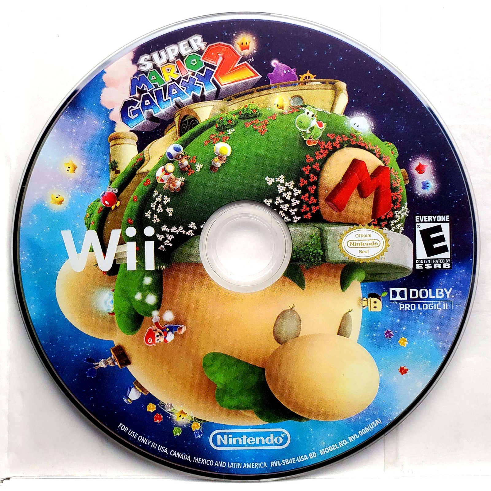 Super Mario Galaxy 2 – Nintendo Wii Pristine Authentic Game 180 Day Guarantee