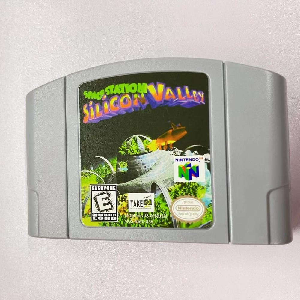 Space Station: Silicon Valley – Nintendo 64 (N64) Complete set Classic adventure