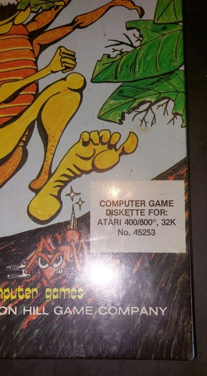VINTAGE SEALED Gypsy (Atari 400/800, 1982) Avalon Hill Microcomputer Games Disk