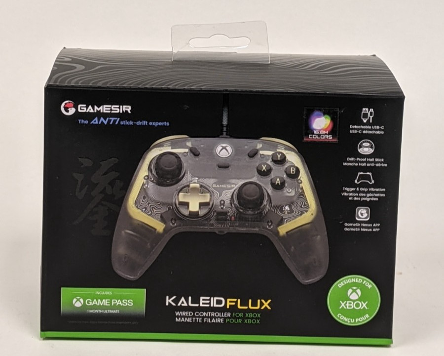 GameSir Kaleid Flux Wired Xbox Controller RGB Hall Effect PC/Xbox Open Box