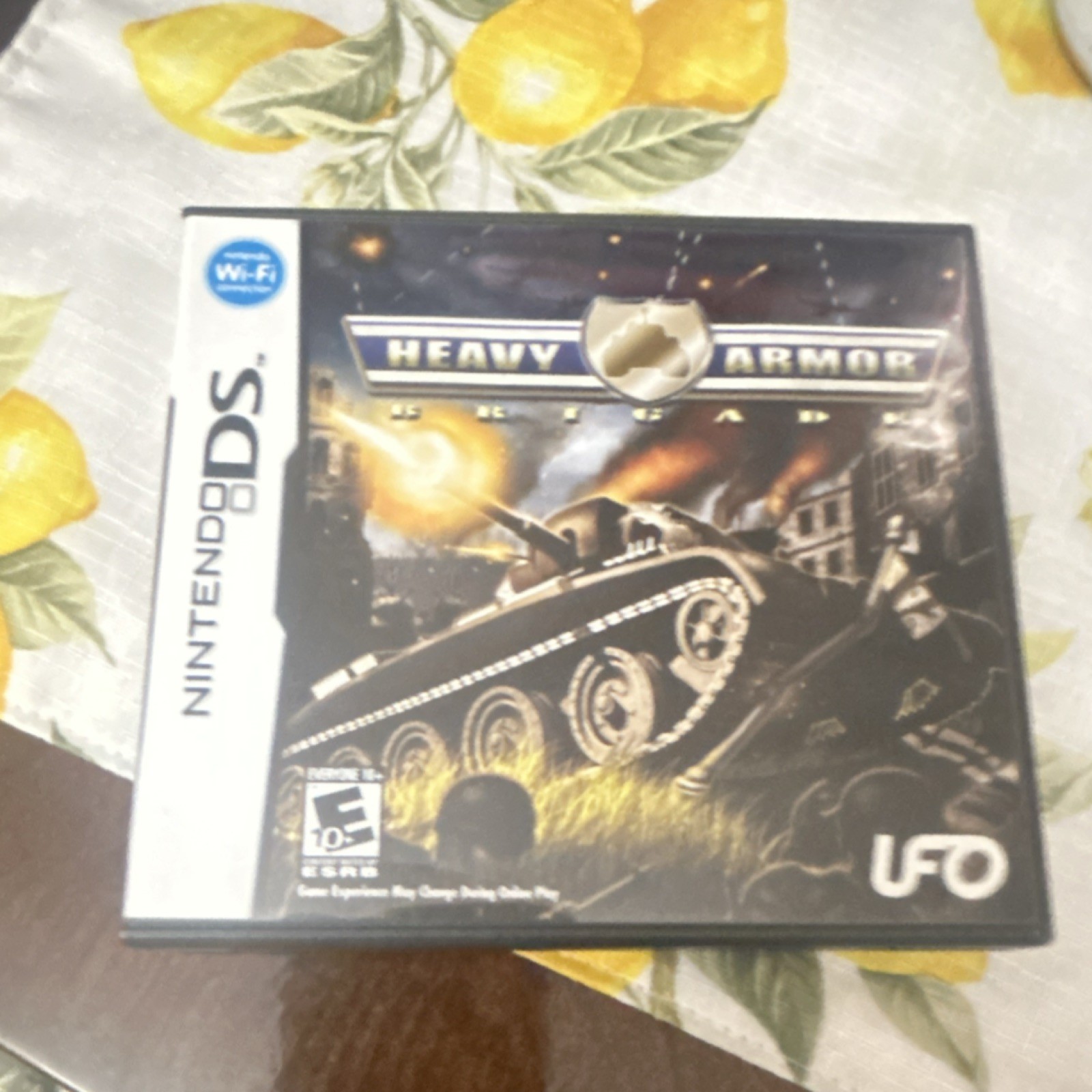 UFO Interactive Heavy Armor Brigade Nintendo DS Manual Wi-Fi Shooter E10+ NTSC