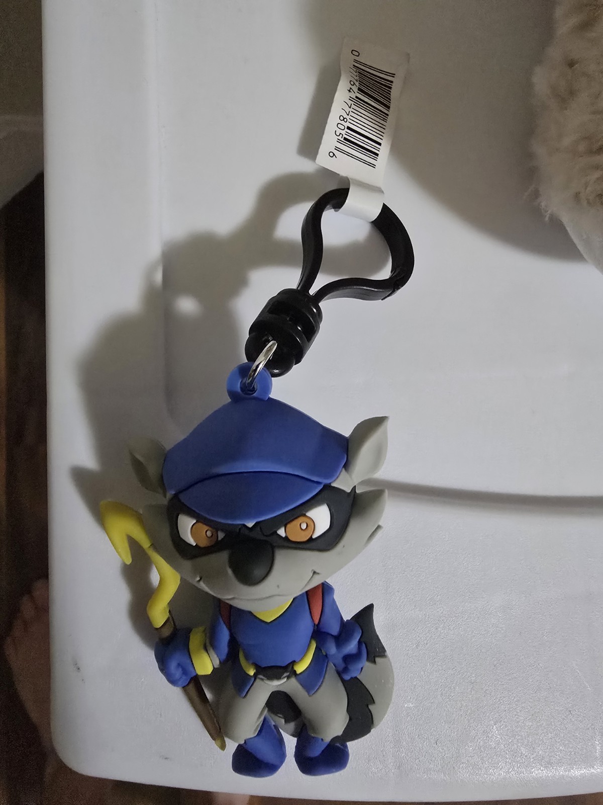 PlayStation Sly Cooper Figural Bag Clip Keychain Series 1 RARE
