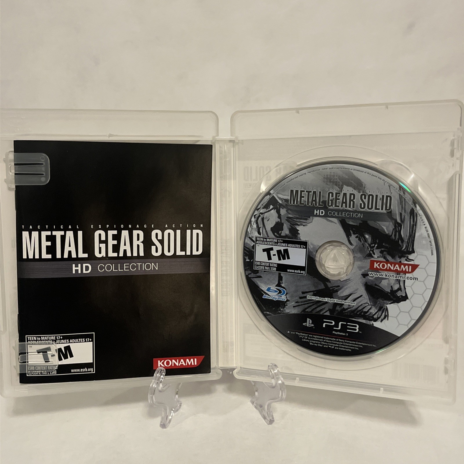 Metal Gear Solid HD Collection (Sony PlayStation 3, 2011) CIB Tested