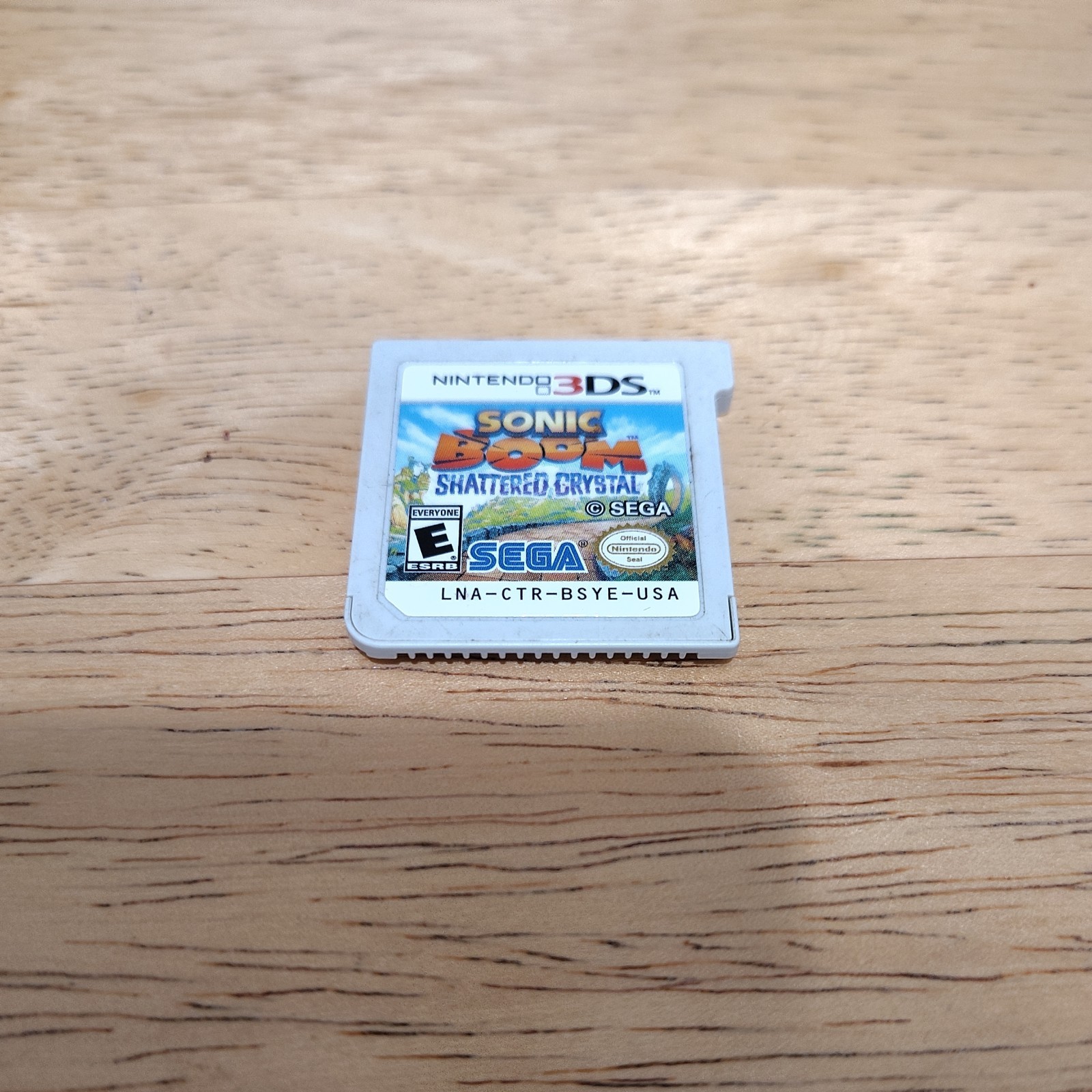 Sonic Boom: Shattered Crystal (Nintendo 3DS, 2014), Cartridge, Tested & Working
