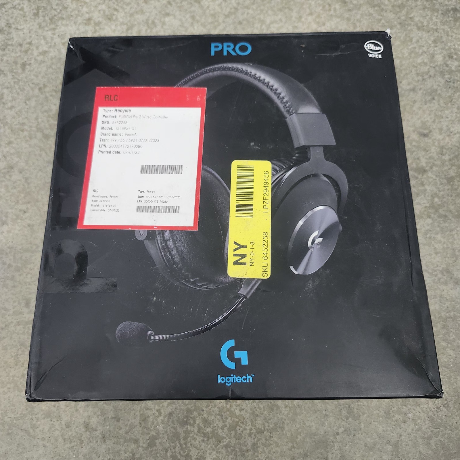 Logitech PRO X USB Wired Gaming Headset