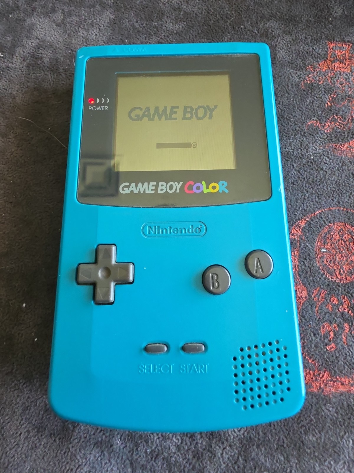 Gameboy Color Console Teal Nintendo GBC Tested Works CGB-001 Excellent