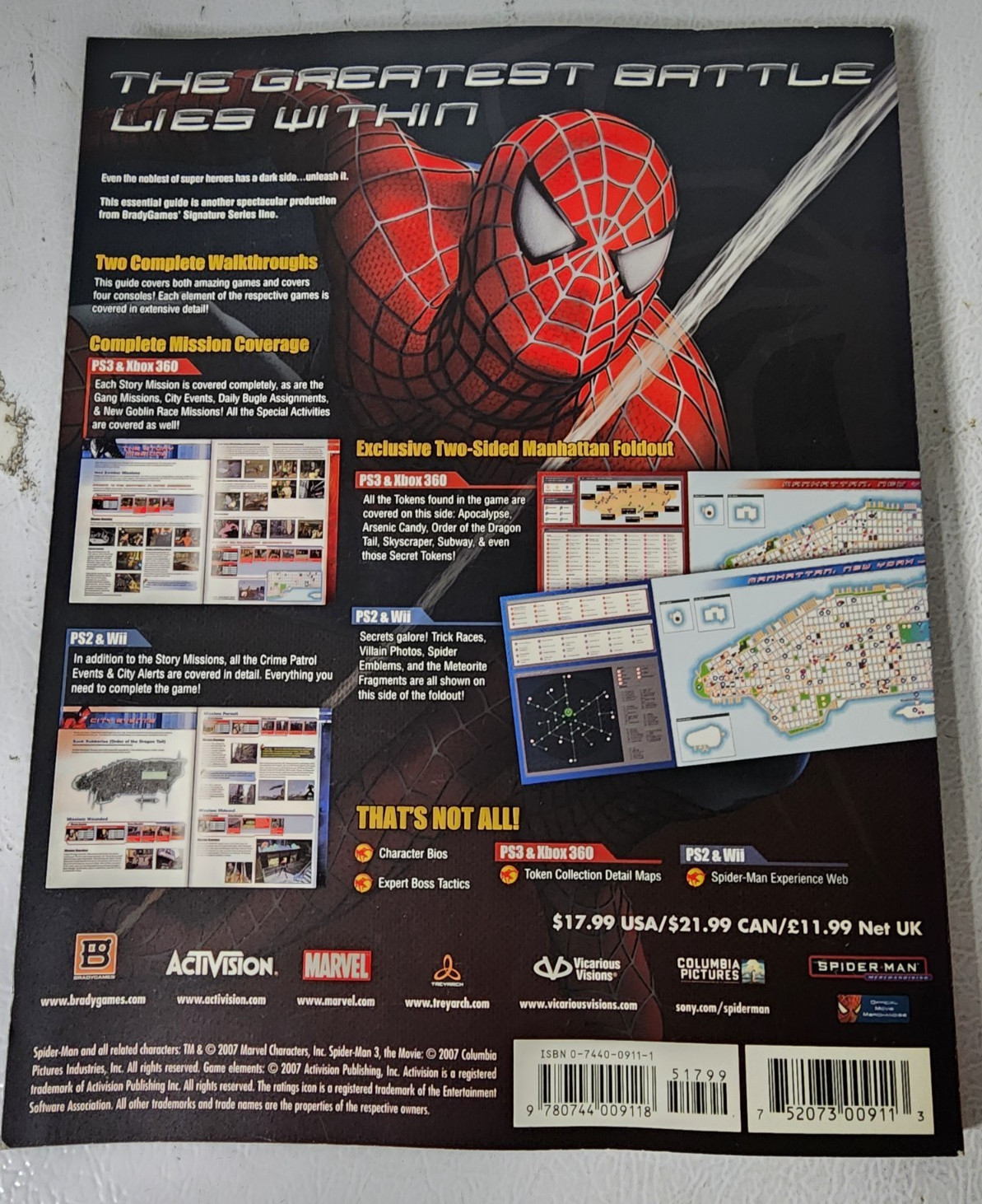 Spider-Man 3 Strategy Guide (Bradygames)