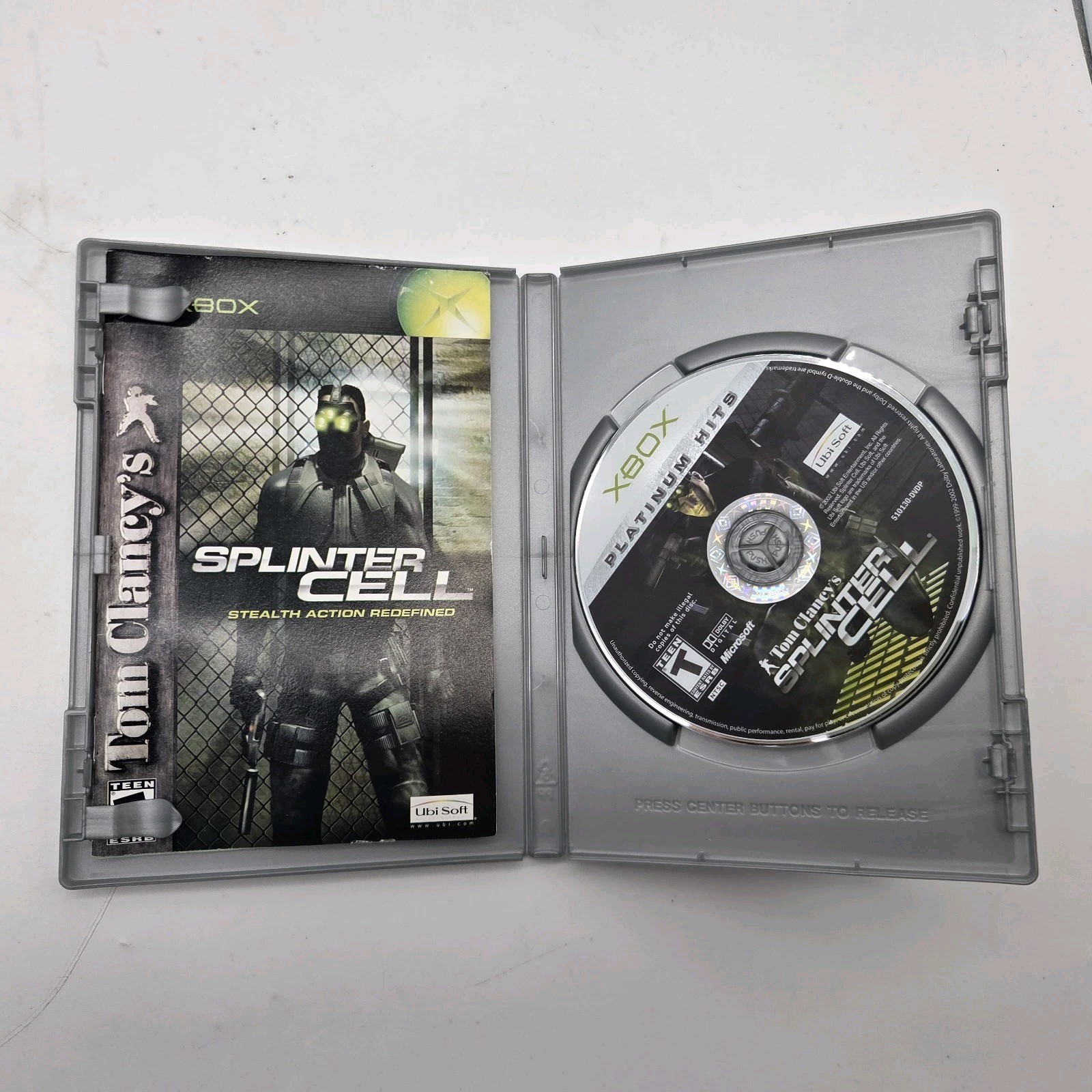 Tom Clancy Splinter Cell Chaos Theory Rainbow XBOX Games Lot Collection Bundle