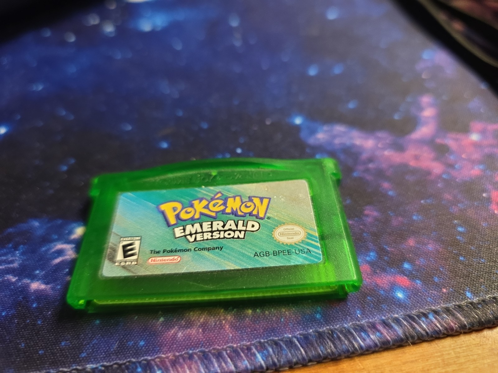 Pokemon Emerald (Nintendo Gameboy Advance, 2005) GBA Authentic Battery Works