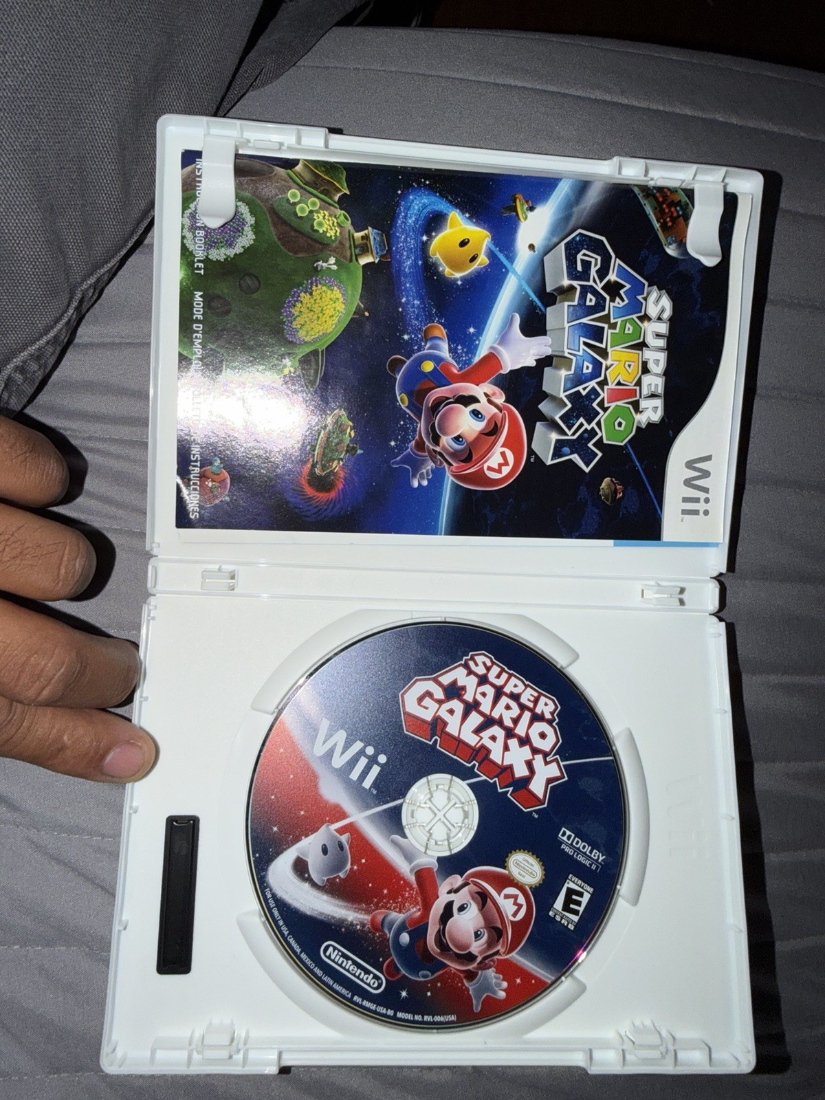 Super Mario Galaxy Nintendo Wii Tested Working