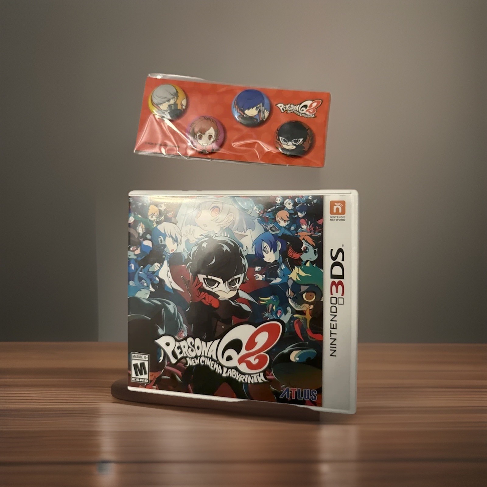 Persona Q2: New Cinema Labyrinth — Launch Edition – CIB – Collector’s Pins