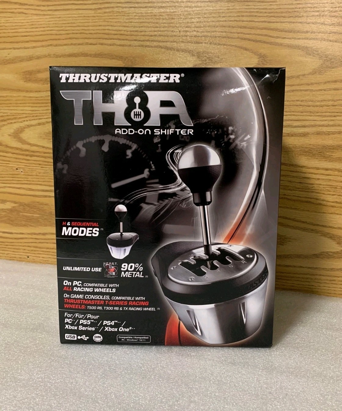 Thrustmaster TH8A Multi-Platform Add-On Shifter for PC PS5 PS4 Xbox