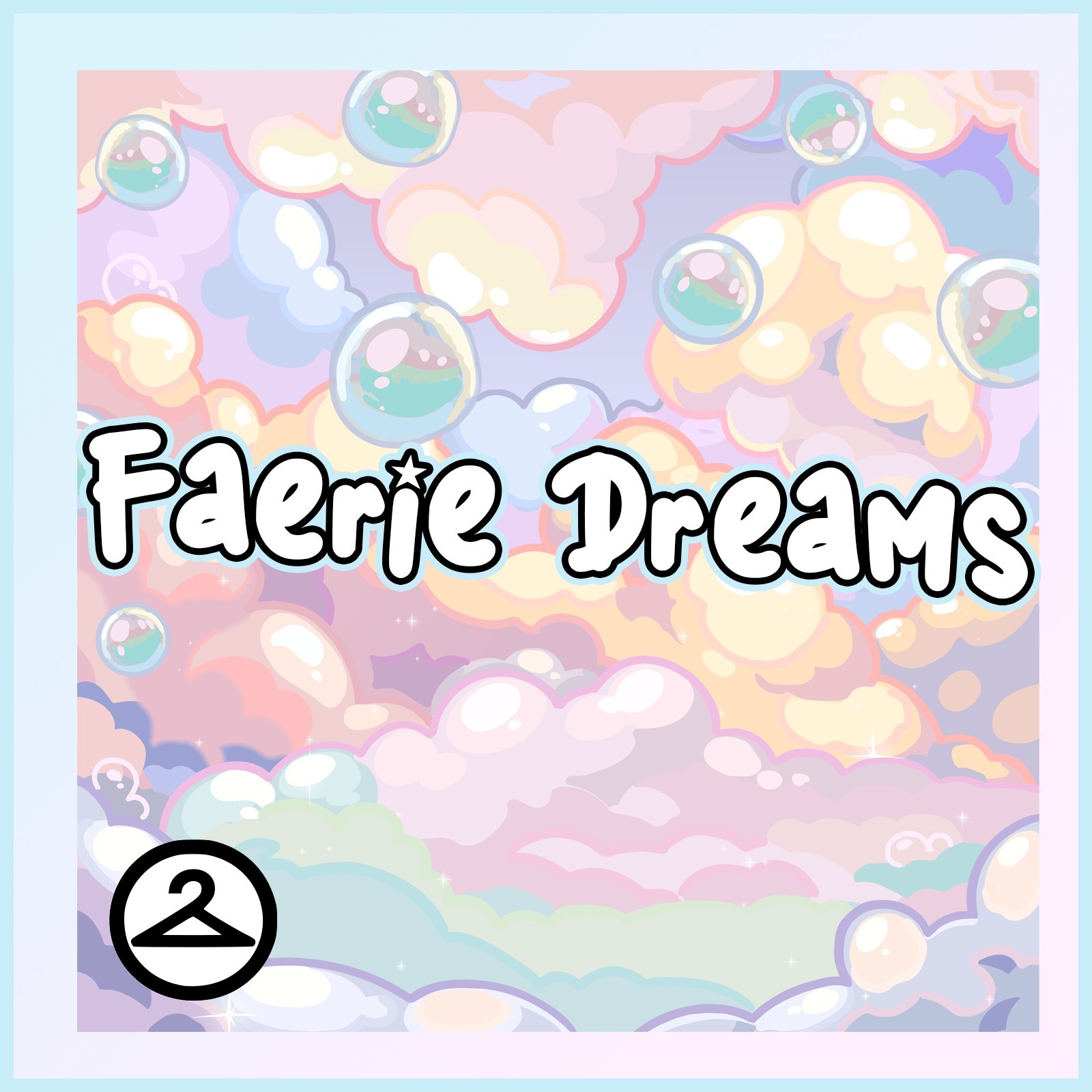 Neopets – Pastel Bubble Background – Virtual item – Neocash
