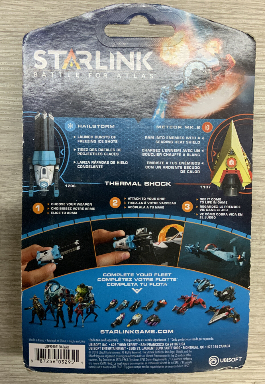 ✅ Starlink: Battle for Atlas Hailstorm / Meteor MK.2 Weapons Pack Ubisoft