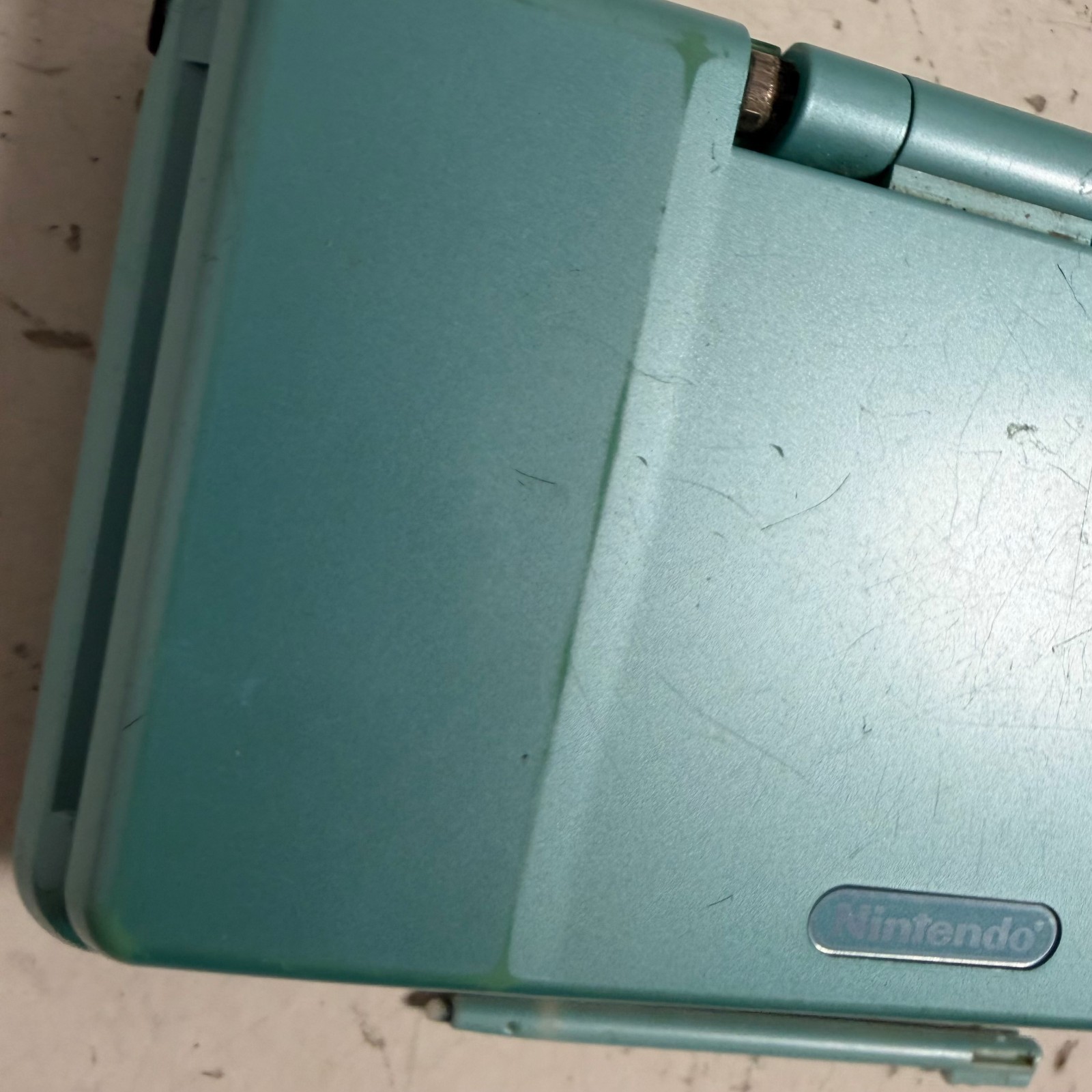 Nintendo DS NTR-001 Blue Dual Screen Handheld Video Gaming Console – For Parts