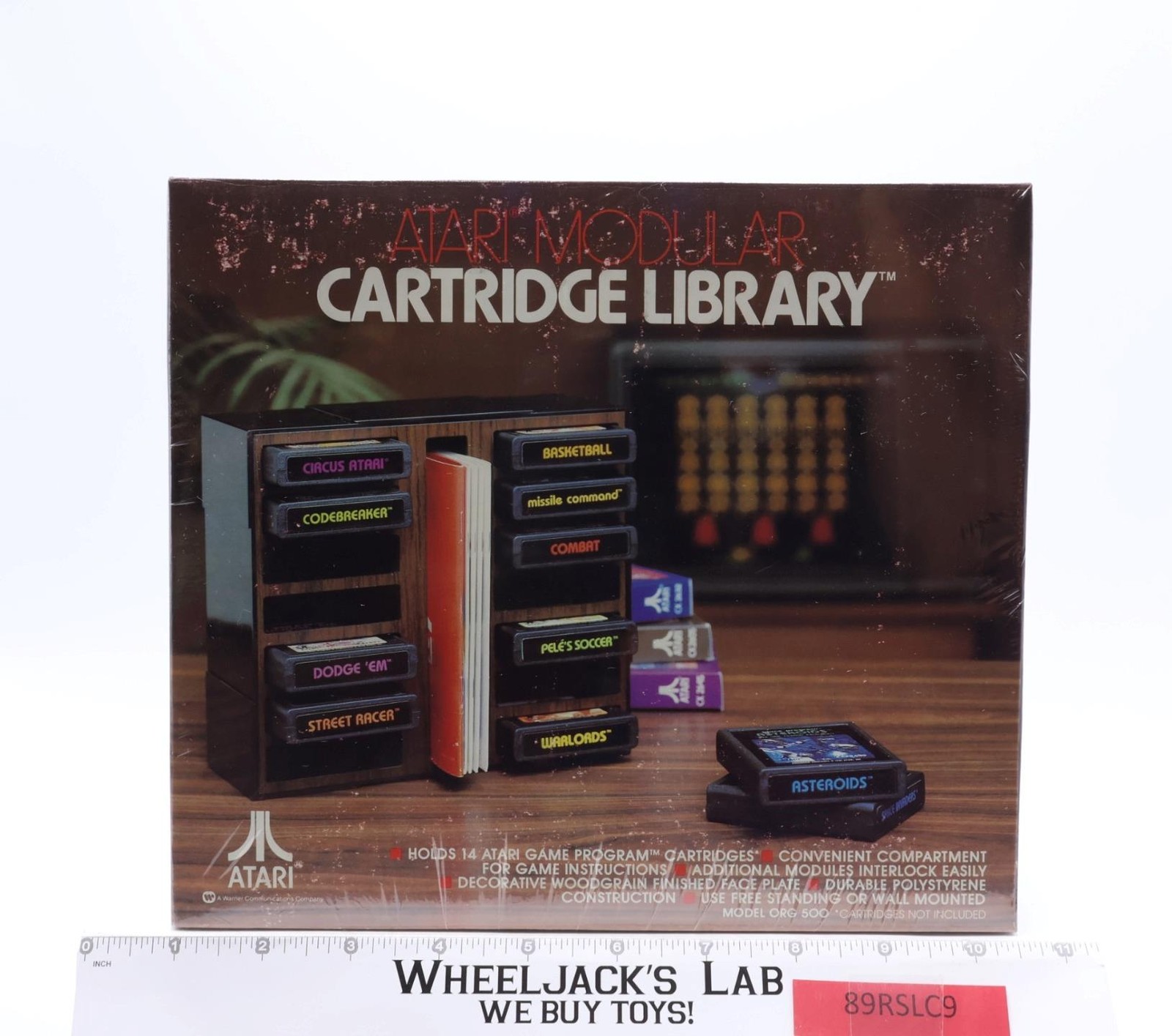 Atari Modular Cartridge Library Video Game Accessory 1981 NEW SEALED