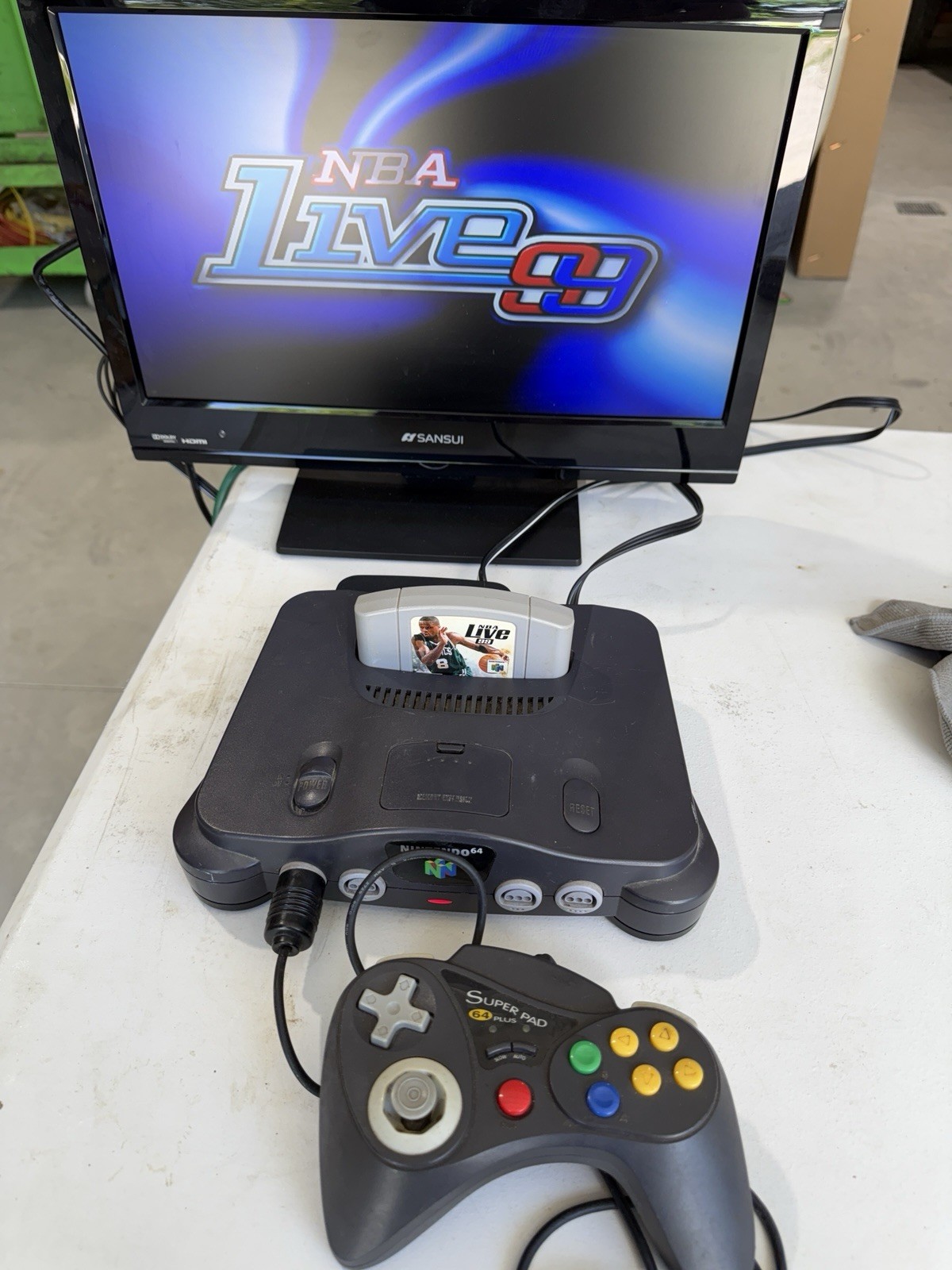 Nintendo 64 N64 Console w/ Controller and Games – Tested/Works