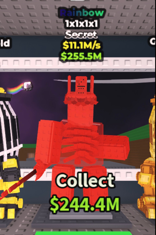 Rainbow 1x1x1 Steal A Brainred