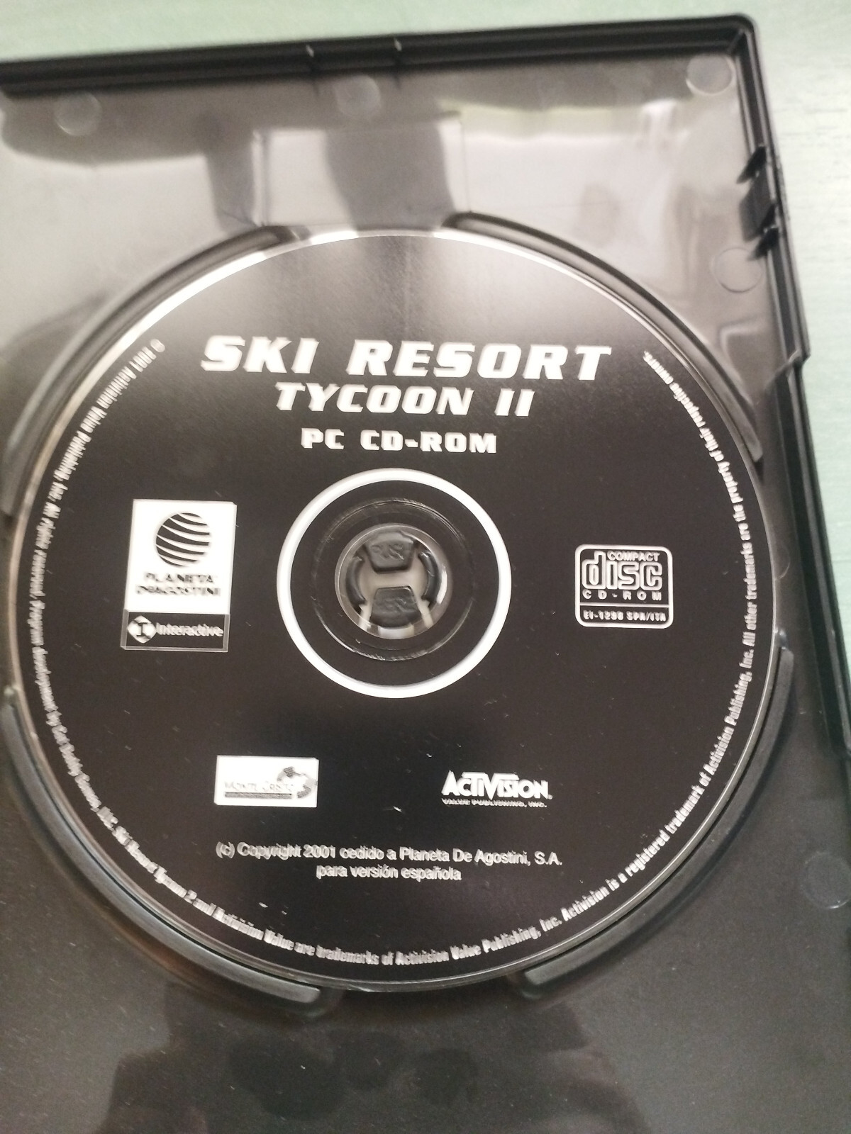 Ski Resort Tycoon II Activision – PC CD-ROM Game Spain Ed.