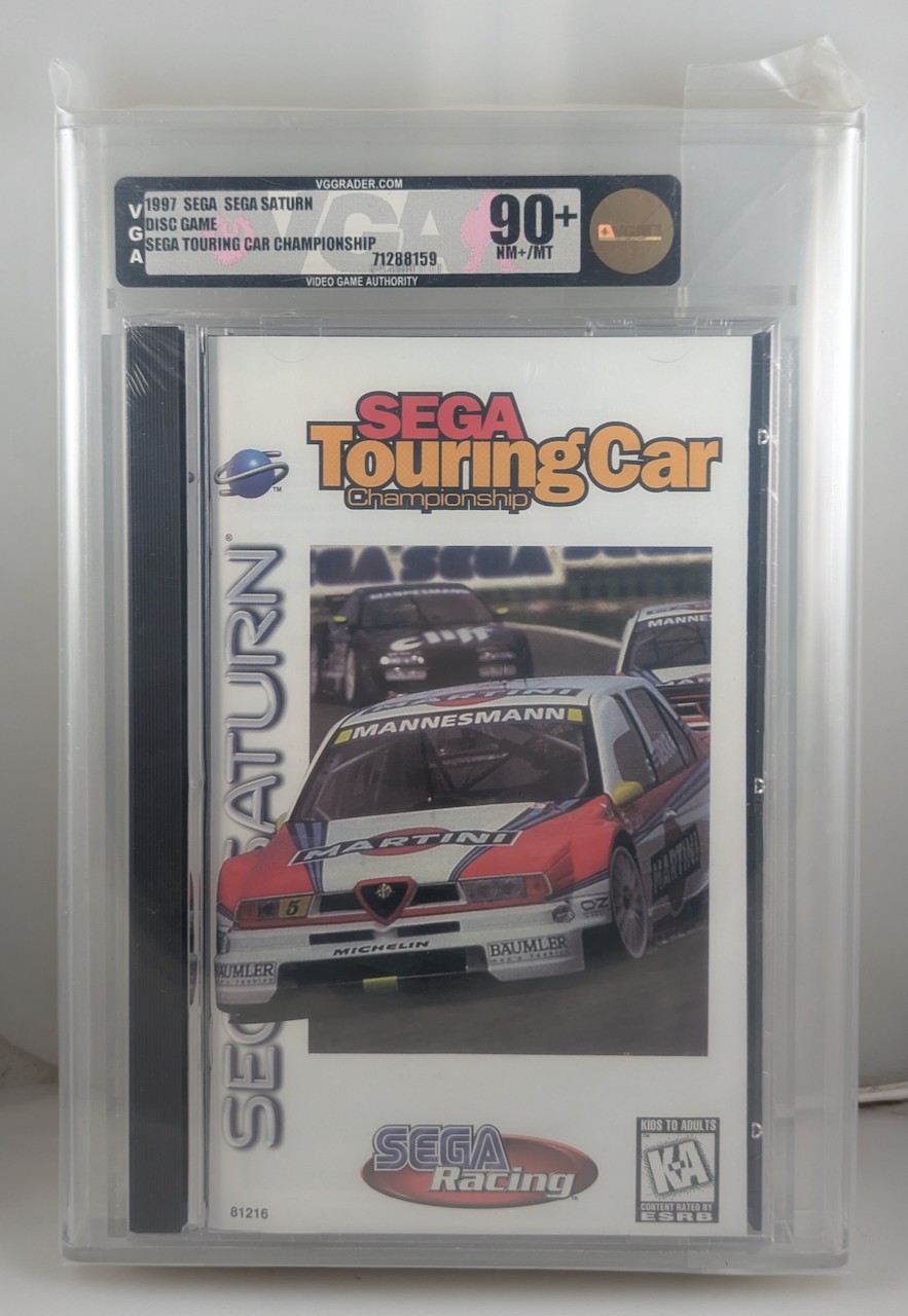 Sega Saturn – Sega Touring Car Championship Brand New Factory Sealed VGA 90+