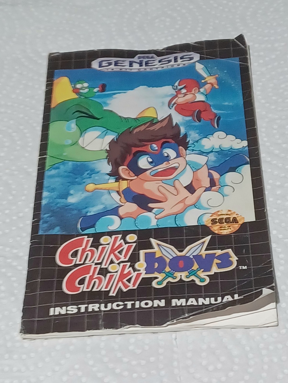 Chiki Chiki Boys Sega Genesis CIB Tested Authentic