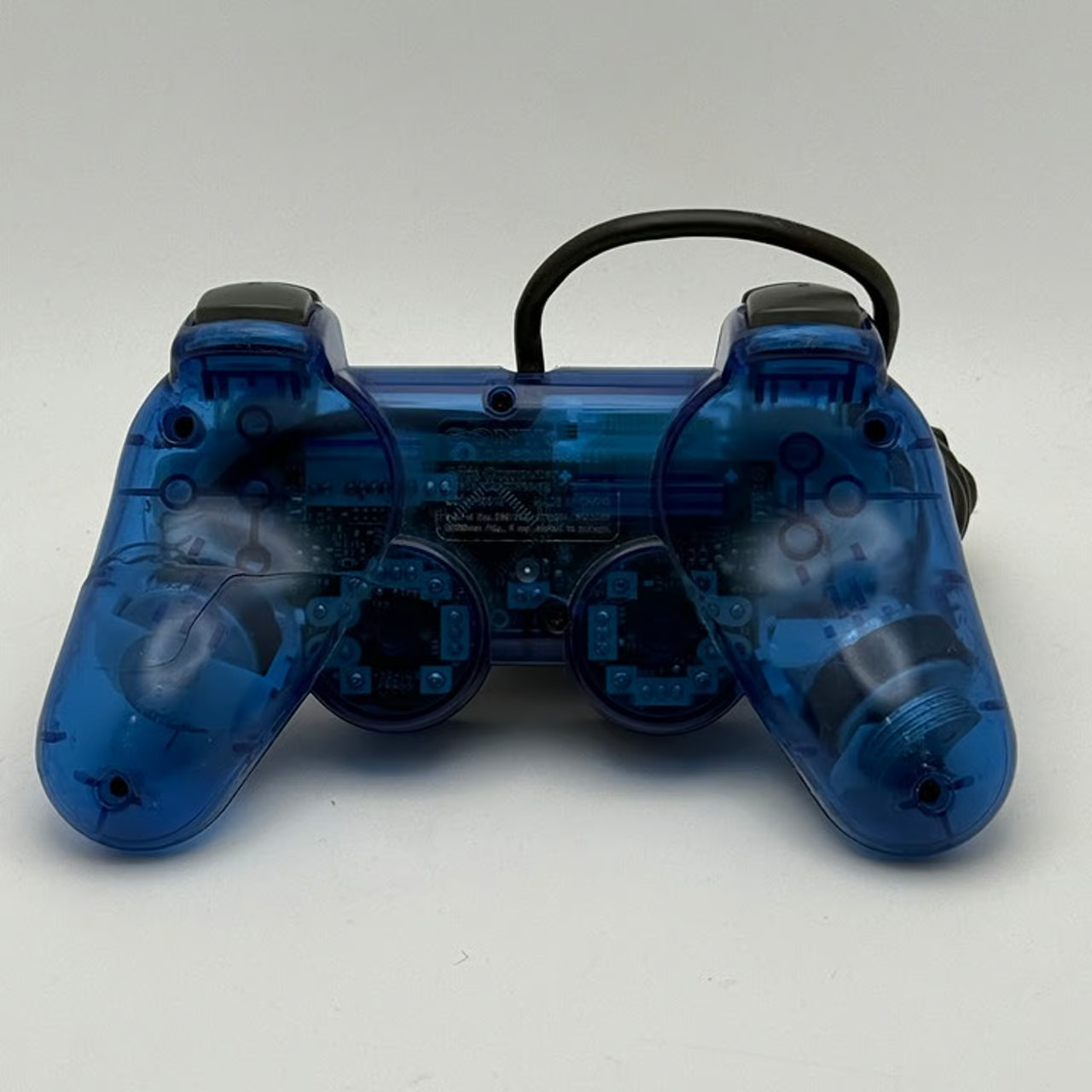 Clear Ocean Blue Playstation 2 DS 2 Controller [TESTED/WORKS] Crack on grip