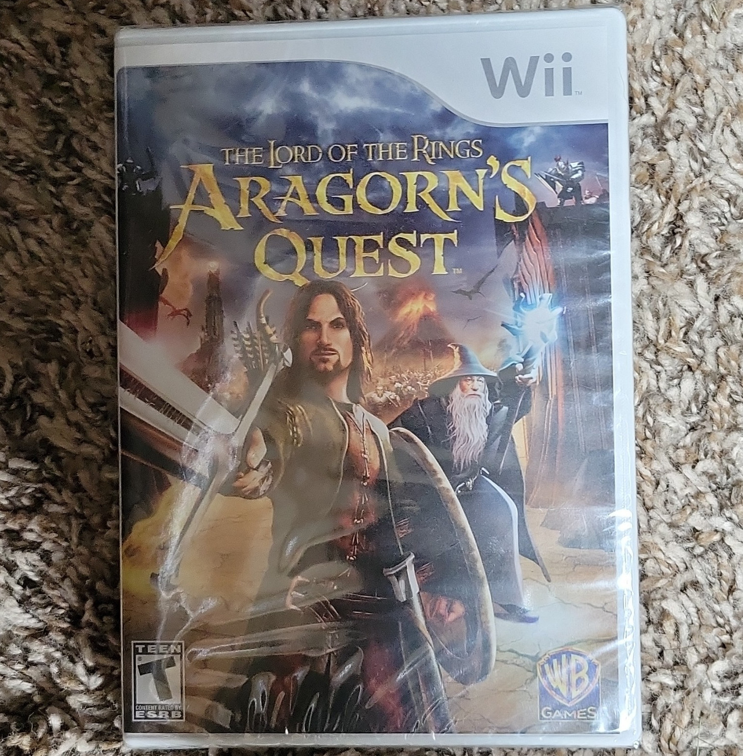 WB Games The Lord of the Rings: Aragorn’s Quest Nintendo Wii T-Teen