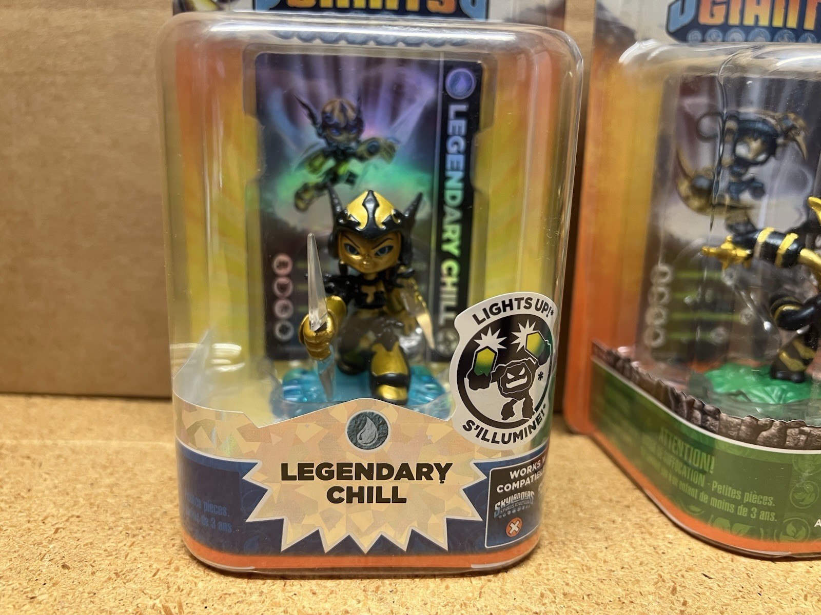 Skylanders Giants Legendary Stealth Elf Legendary Chill 2 Figures Toys R US NEW