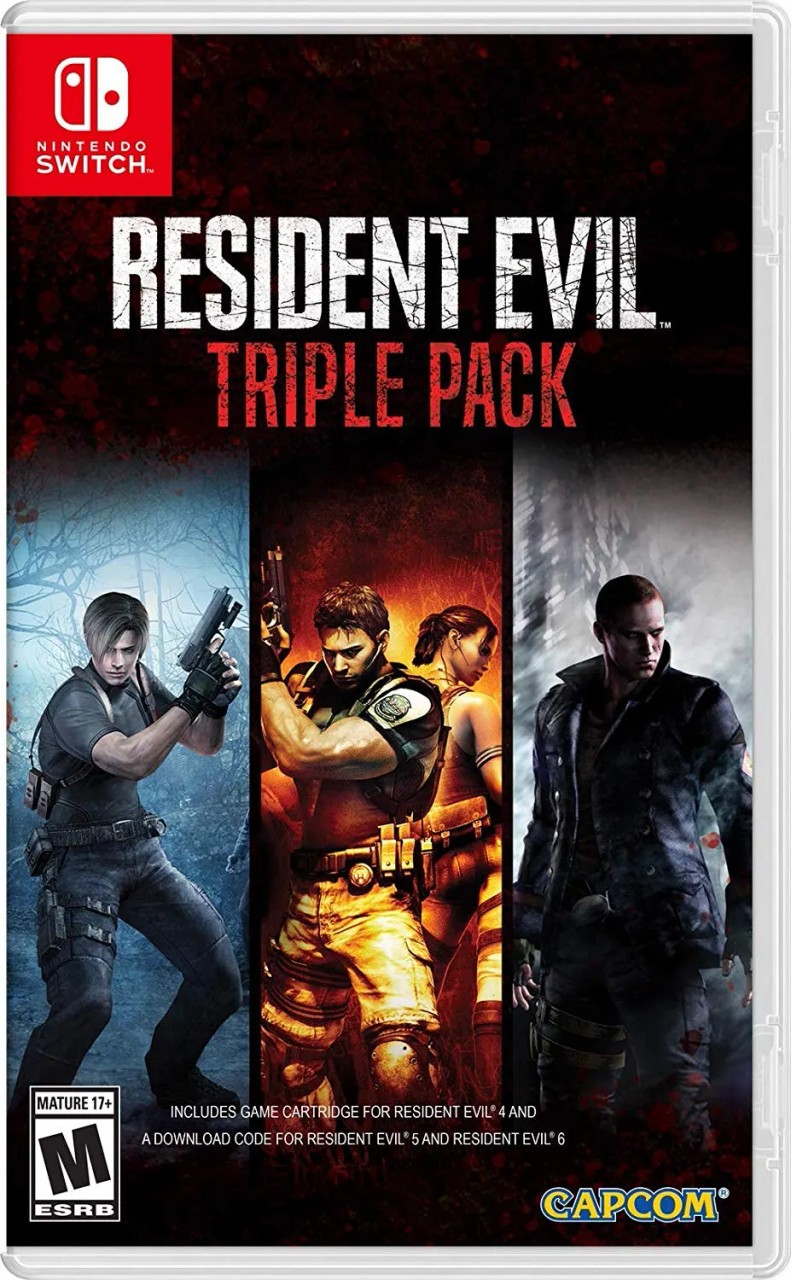 Resident Evil Triple Pack Switch Brand New Game Special (US 2019 Survival)