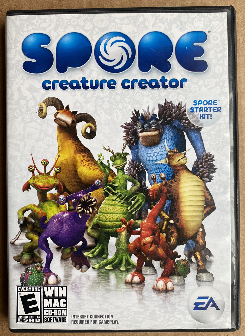 Spore Creature Creator (Windows/Mac, 2008) CD-ROM GAME COMPLETE with MANUAL