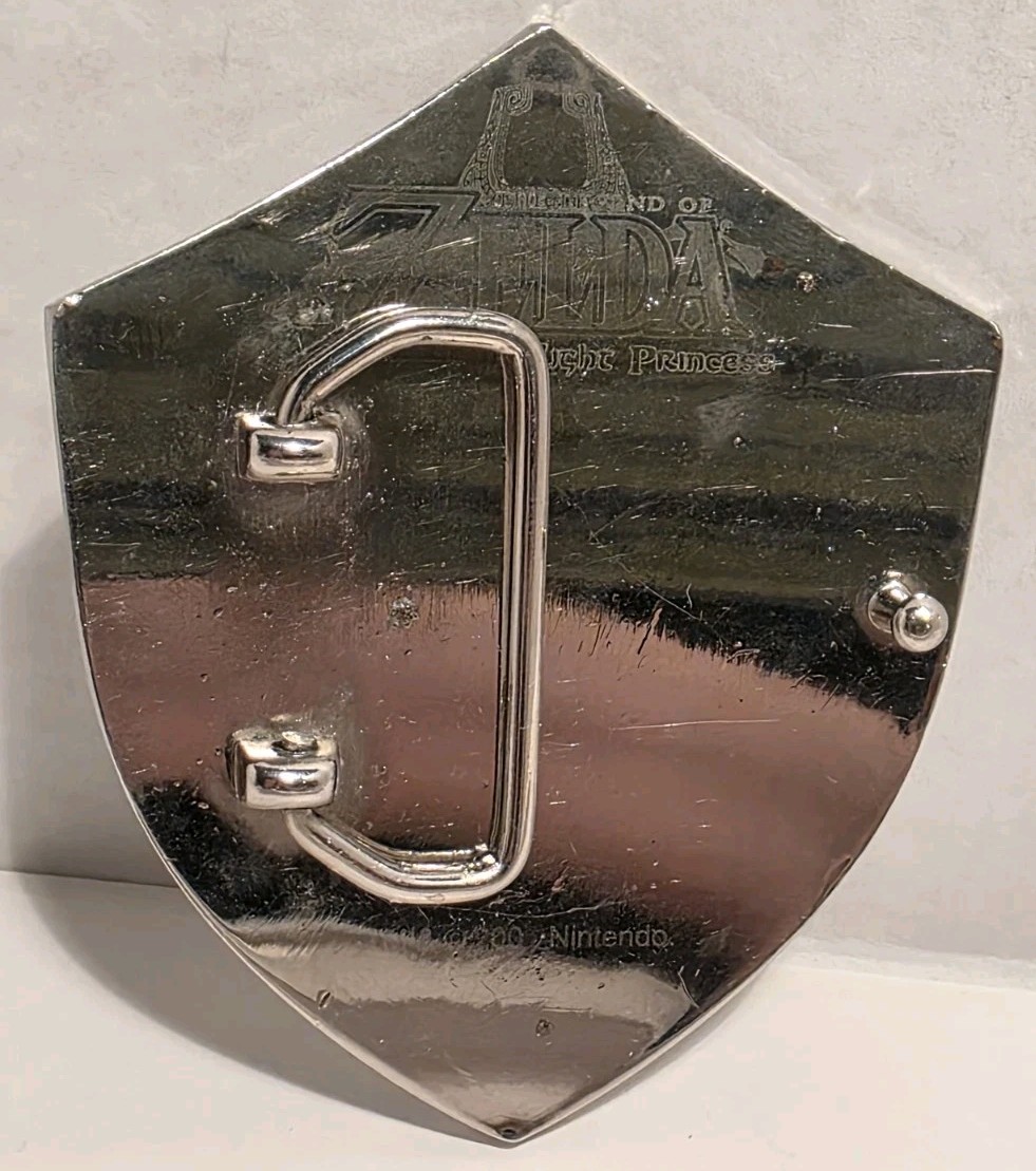The Legend Of Zelda Twilight Princess Belt Buckle Nintendo 2009 Hyrule Shield
