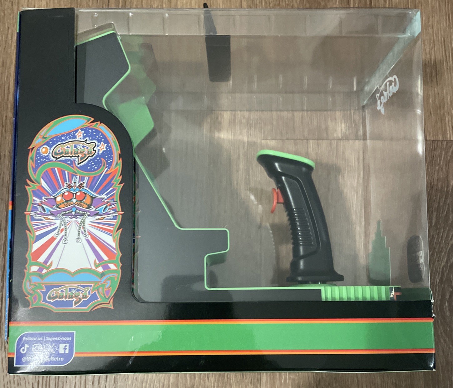 My Arcade Galaga Joystick Player 2in1 Galaga/Galaxian Video Games Machine 3.2″