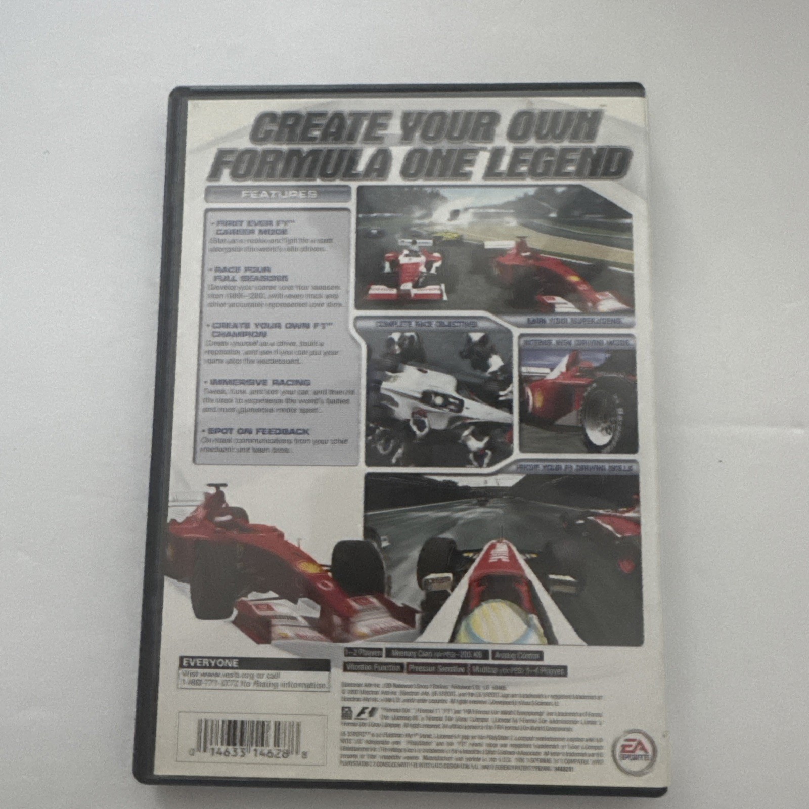 F1 Career Challenge PlayStation 2 Disc CIB