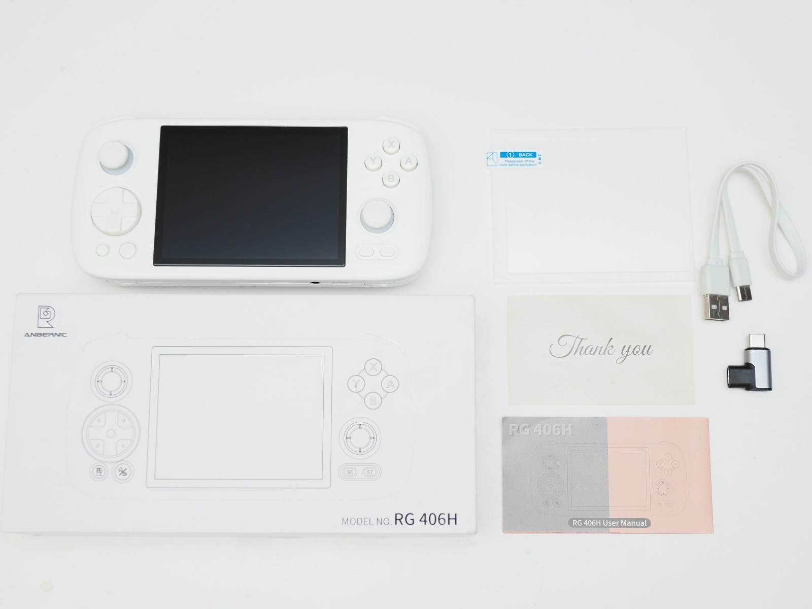 Used Working Very Good ANBERNIC RG406H Handheld Gaming Console Android 13, 128GB