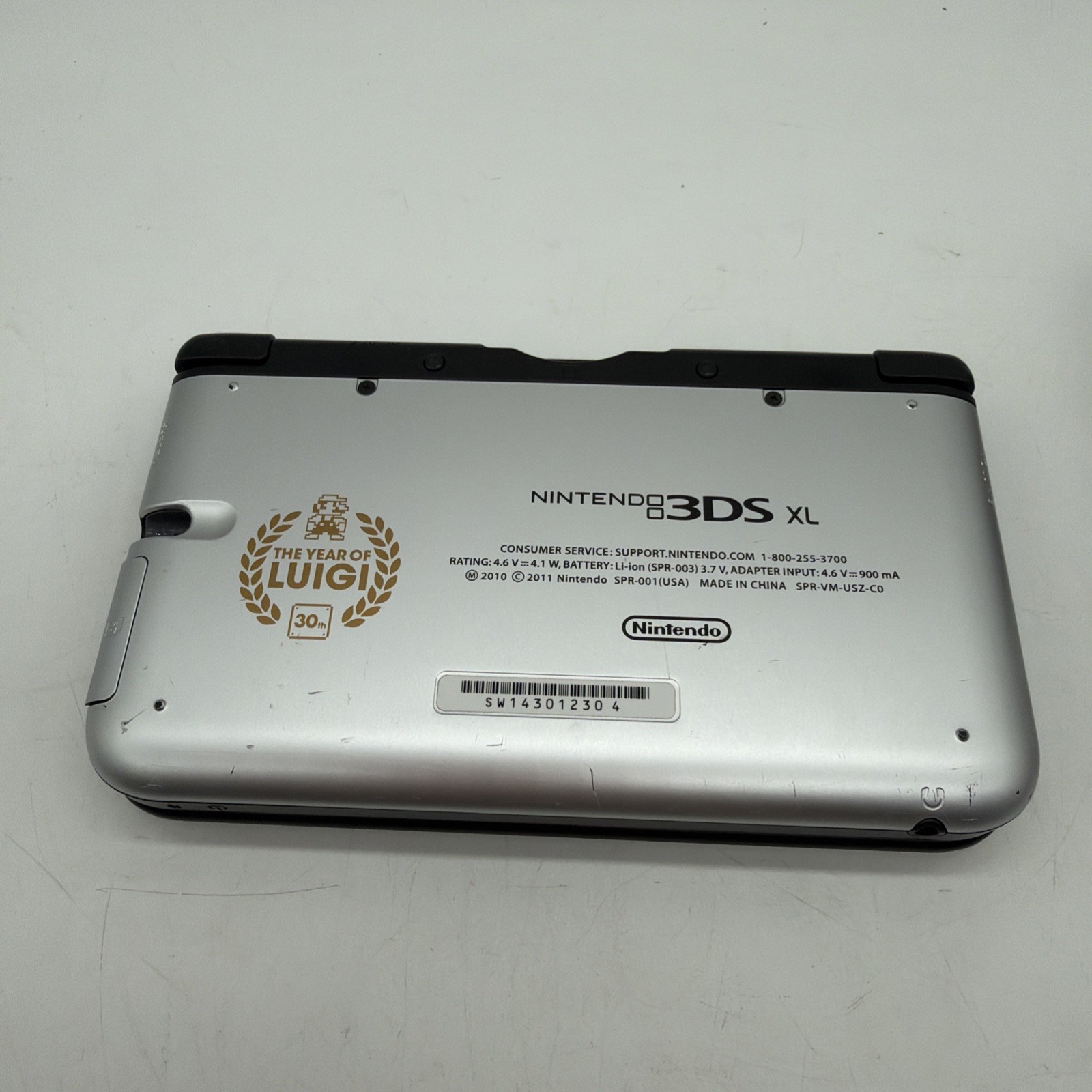 Nintendo 3DS XL Mario & Luigi Dream Team 4GB Handheld System – Silver w/ Charger